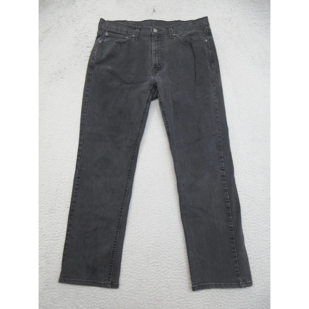 Levis 541 Athletic Taper Jeans Men 34x30 Black Stretch‎ Denim Casual Streetwear